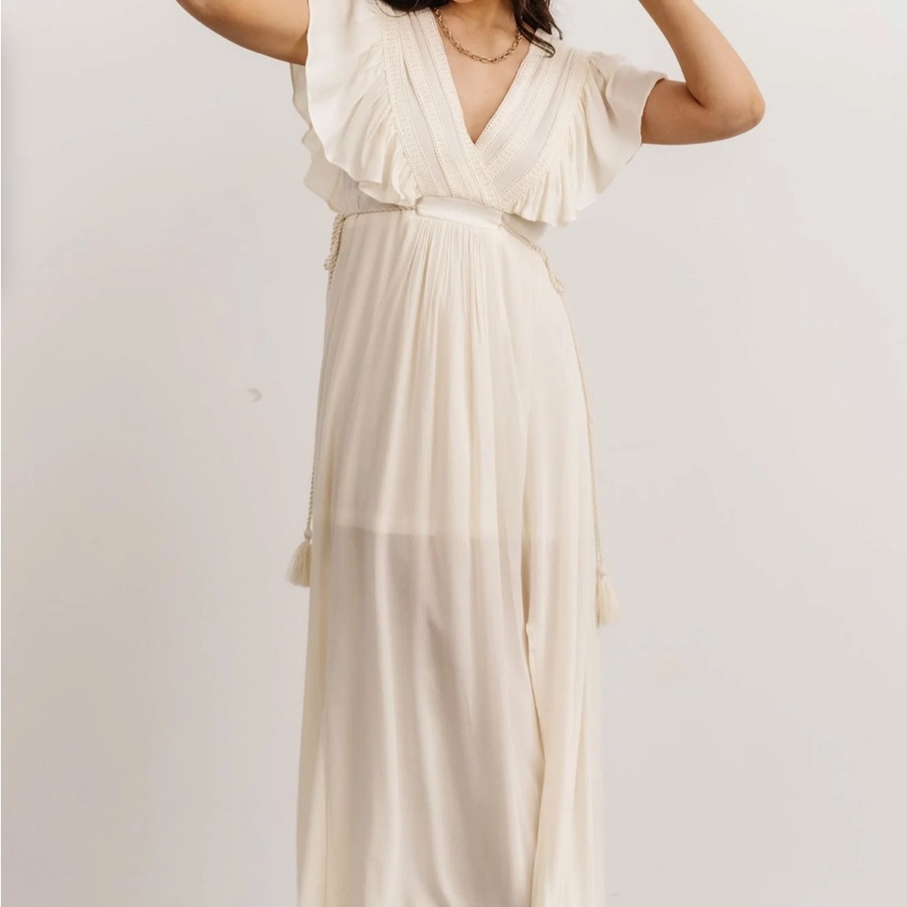 Baltic Born never worn ivory dress.